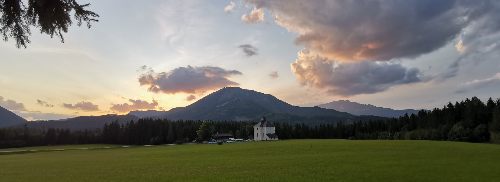 Sebastianikirche – Abenstimmung, © TVB Mariazeller Land