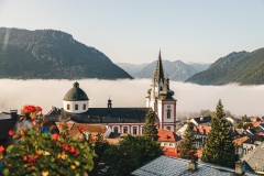 Basilika Mariazell Herbstnebel 03, © TVB Mariazeller Land / Fred Lindmoser