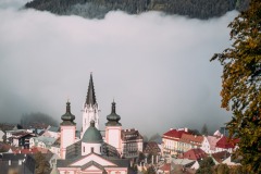 Basilika Mariazell Nebelgrenze, © TVB Mariazeller Land / Fred Lindmoser