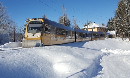 Mariazellerbahn Winter, © Hackner