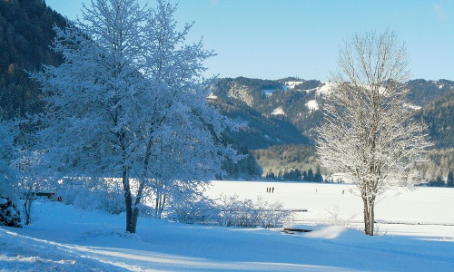 Erlaufsee Winter, © www.mariazell.blog