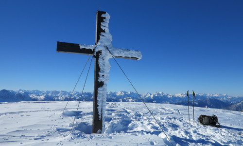 Gipfelkreuz am Hochstadl, © Franz Fidi