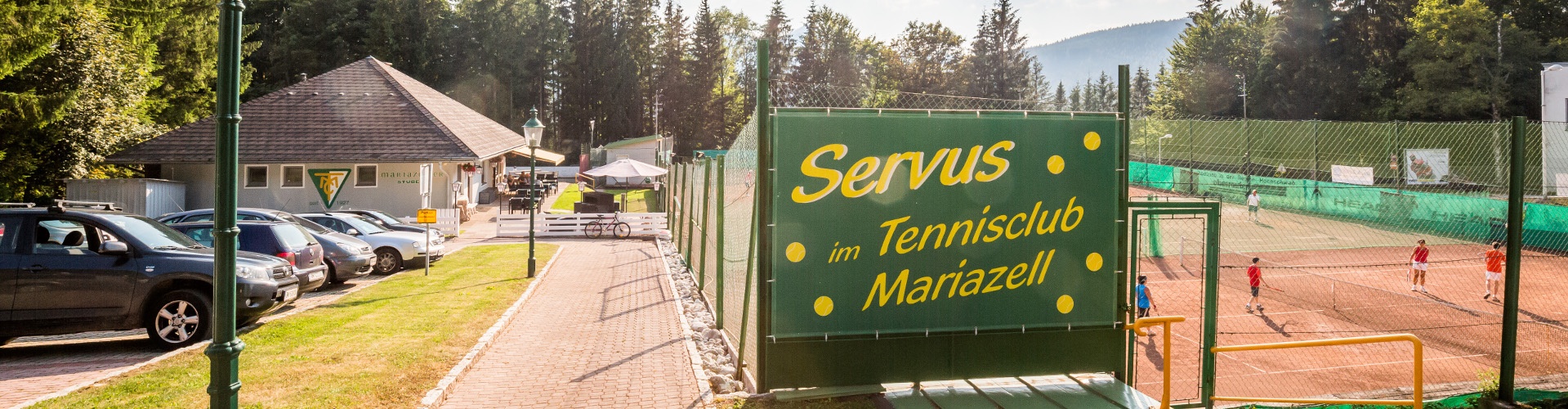 Tennisplatz, © UTC Mariazell, Foto: Fred Lindmoser