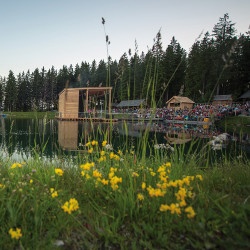 Bergwelle - Seebühne mit Tribüne, © www.mariazell.blog