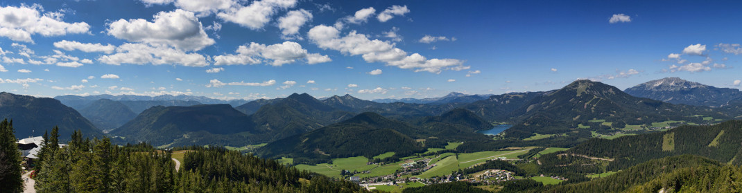 Blick von der Aussichtswarte Bürgeralpe, © www.mariazell.blog