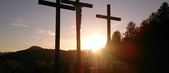 Kalvarienberg Sonnenuntergang ©TVB Mariazeller Land/Digruber