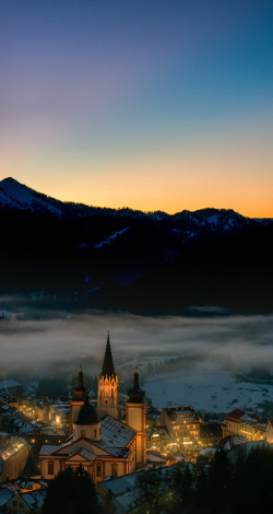 Mariazeler Advent-Nebel, © www.mariazell.blog