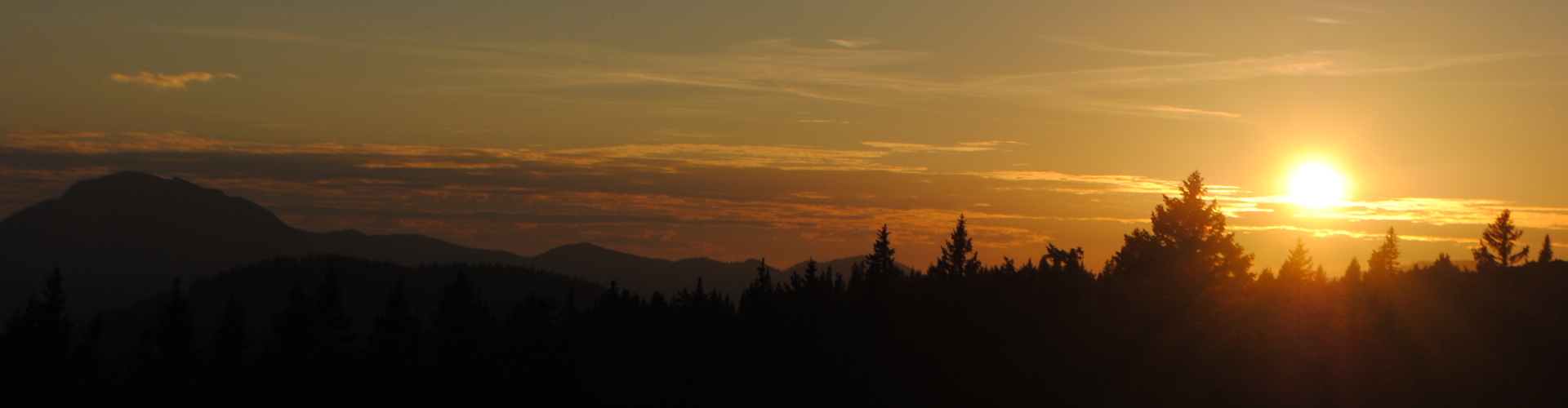 Sonnenuntergang - Halterhütte Brach, © TVB Mariazeller Land