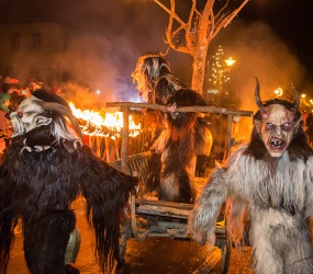 Krampuslauf Gusswerk beim Mariazeller Advent, © www.mariazell.blog Krampuslauf Gusswerk beim Mariazeller Advent, © www.mariazell.blog