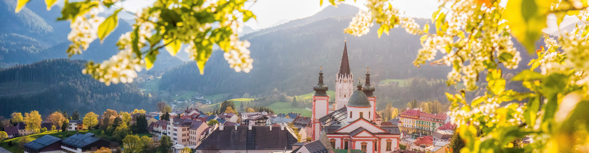 Blick auf Mariazell, © www.mariazell.blog/Fotograf: Fred Lindmoser