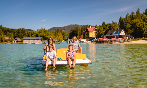 Boot fahren am Erlaufsee, © TVB Mariazeller Land / Rudy Dellinger