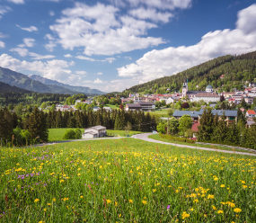 AUGENblick Erzherzog Johann Hügel Mariazell, © TVB Mariazeller Land / Fred Lindmoser AUGENblick Erzherzog Johann Hügel Mariazell, © TVB Mariazeller Land / Fred Lindmoser