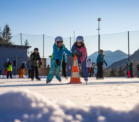 Eislaufplatz Mariazell, © TVB Mariazeller Land / Fred Lindmoser