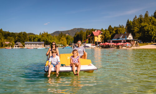 Boot fahren am Erlaufsee, © TVB Mariazeller Land / Rudy Dellinger